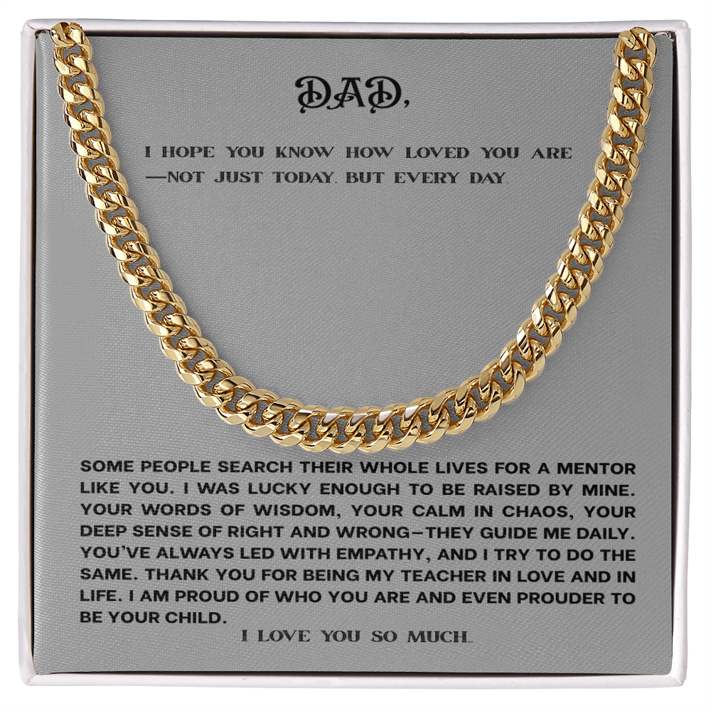 To My Great Dad- My Mentor