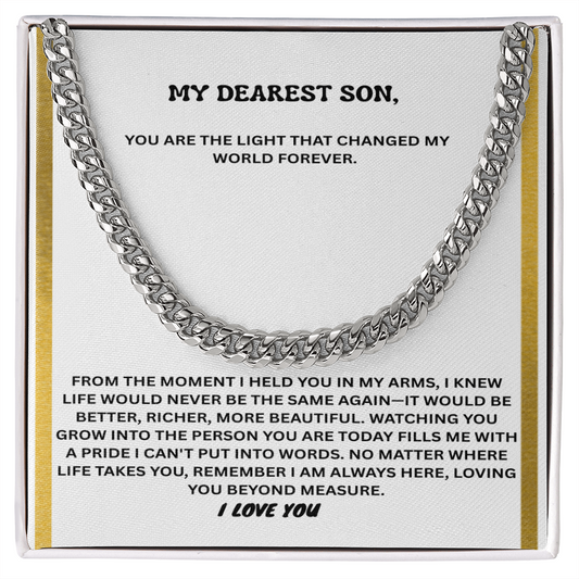 To My Dearest Son