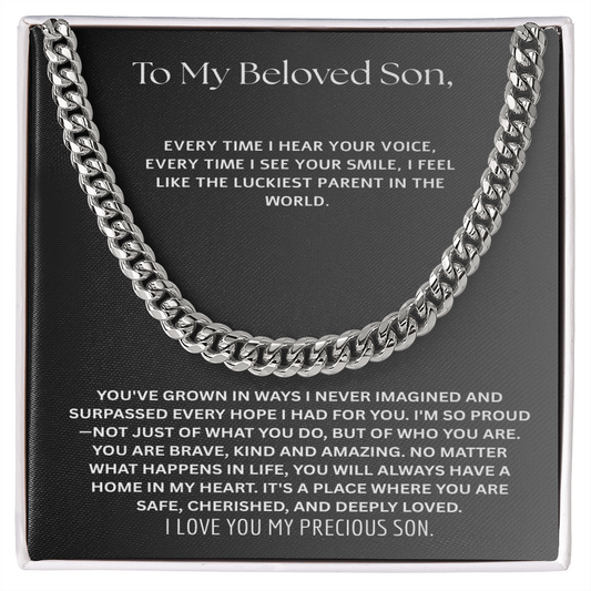 To My Son- Special Gift