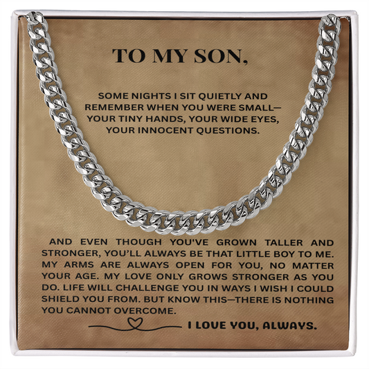 To My Son- I love You Always