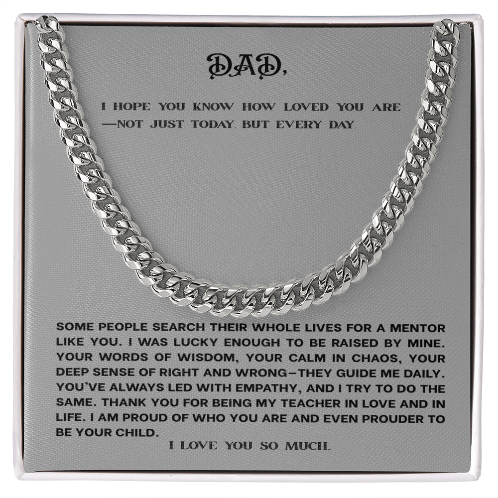 To My Great Dad- My Mentor