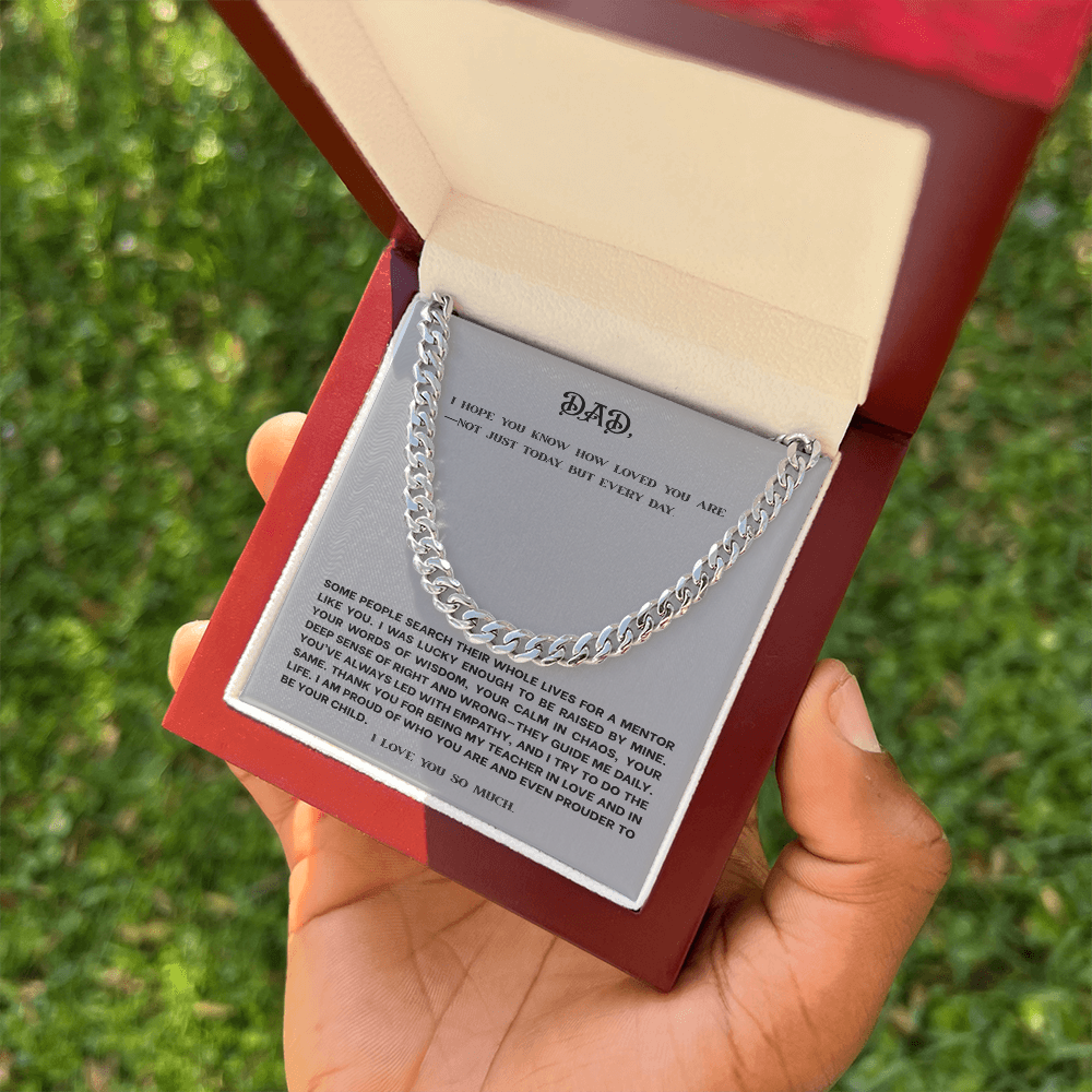 To My Great Dad- My Mentor